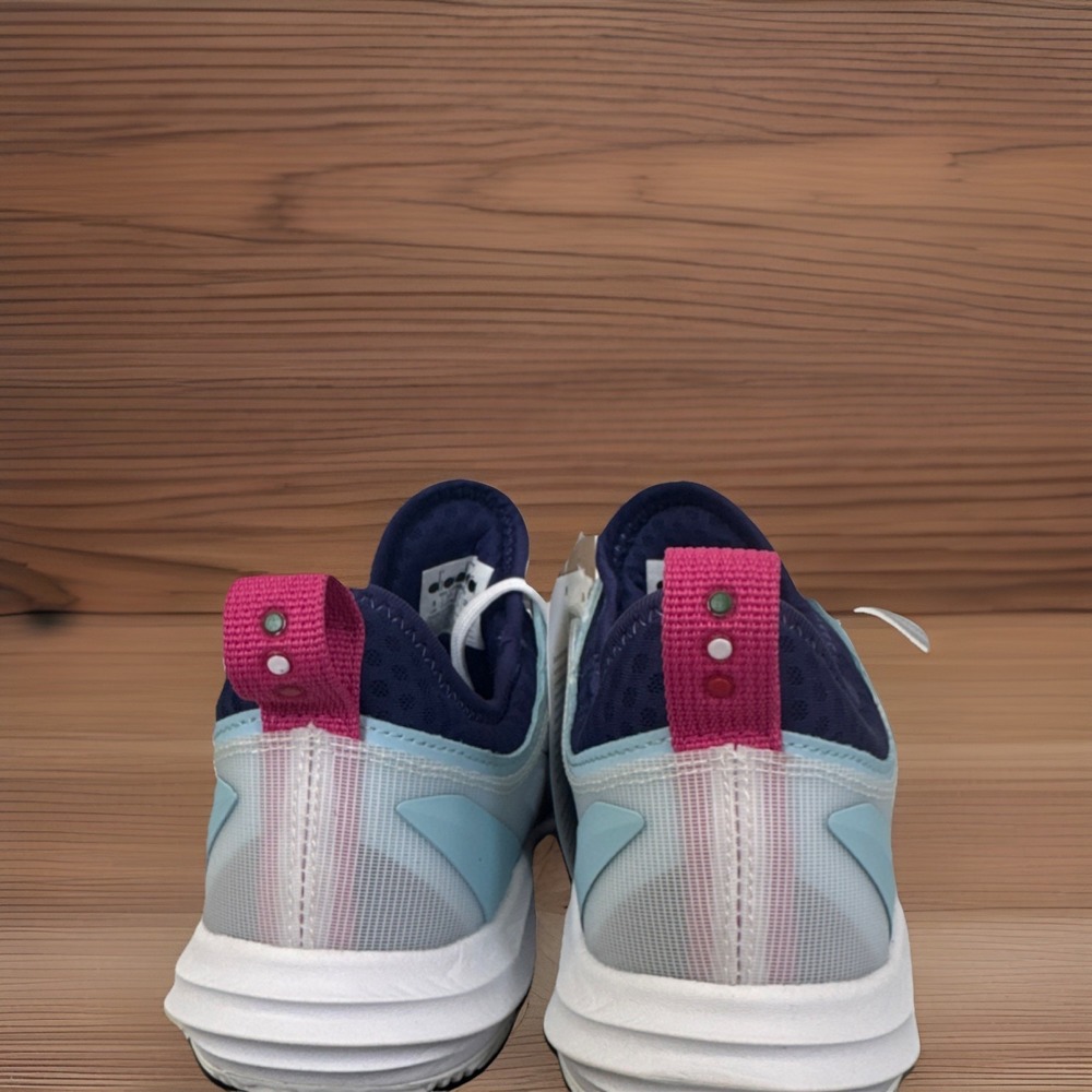Diadora Women Tennis Shoes Speed Blushield Fly 4 AG Clay White/Navy/Pink US 7.5 - Picture 5 of 8